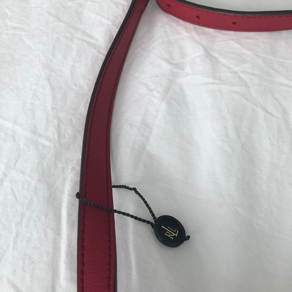 Red Ralph Lauren Purse - Picture 3 of 5